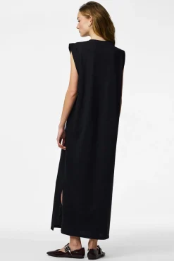 Vestido largo de algod&oacute;n