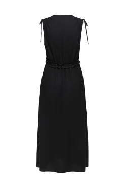 Vestido largo de lino