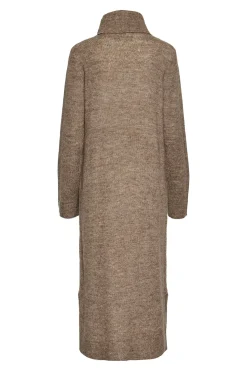 Vestido largo de punto