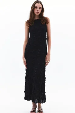 Vestido largo encaje