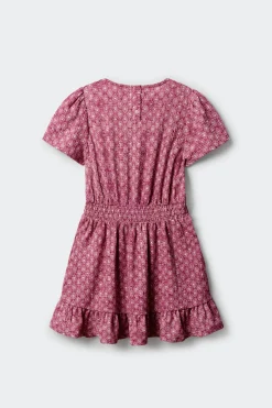Vestido manga corta IKAT ni&ntilde;a