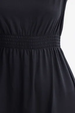 Vestido Manga Larga Cuello Sub