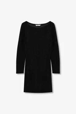 Vestido met&aacute;lico con espalda abierta