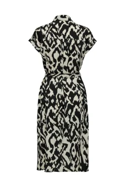 Vestido midi camisero