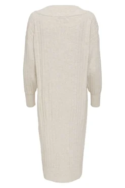 Vestido midi de punto