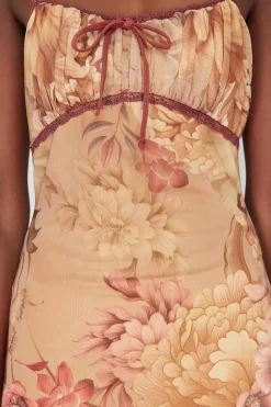 Vestido midi detalle lazo