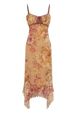 Vestido midi detalle lazo