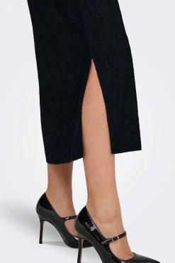 Vestido midi manga larga