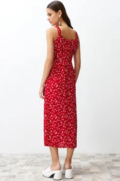 Vestido midi tirantes