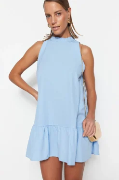 Vestido mini sin mangas