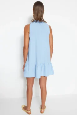 Vestido mini sin mangas