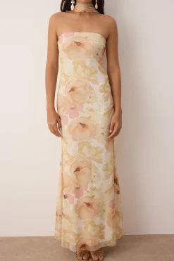 Vestido palabra de honor