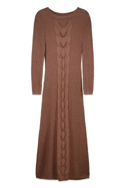 Vestido punto largo