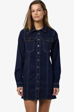 Vestido vaquero corto