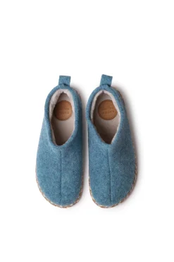 Zapatilla Abotinada Para Mujer En Fieltro