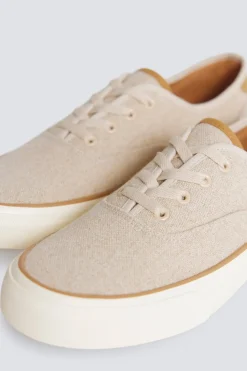 Zapatilla lona r&uacute;stica