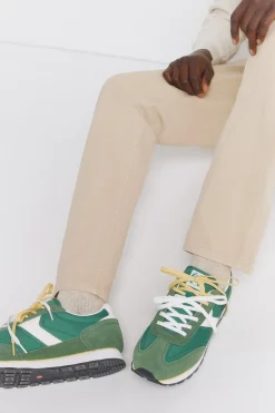 Zapatilla piel casual