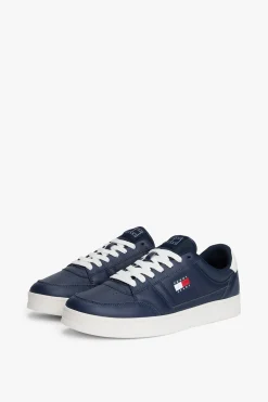 Zapatilla Tommy Jeans azul marino con bandera