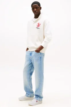 Zapatillas blancas con bandera de Tommy Jeans