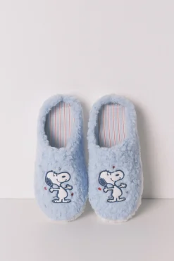 Zapatillas casa cerradas borreguito Snoopy