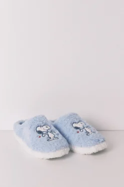 Zapatillas casa cerradas borreguito Snoopy