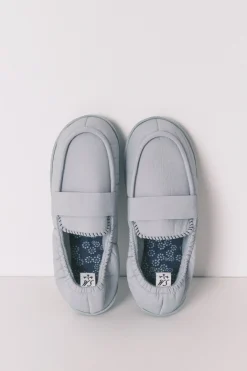 Zapatillas casa mocas&iacute;n azul