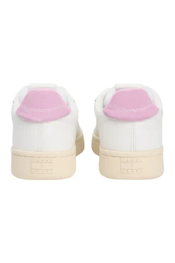 Zapatillas de mujer en color blanco con bandera de Tommy Jeans.