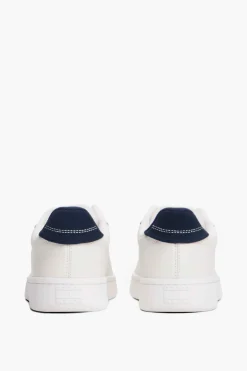 Zapatillas Tommy Jeans blancas con logo bandera